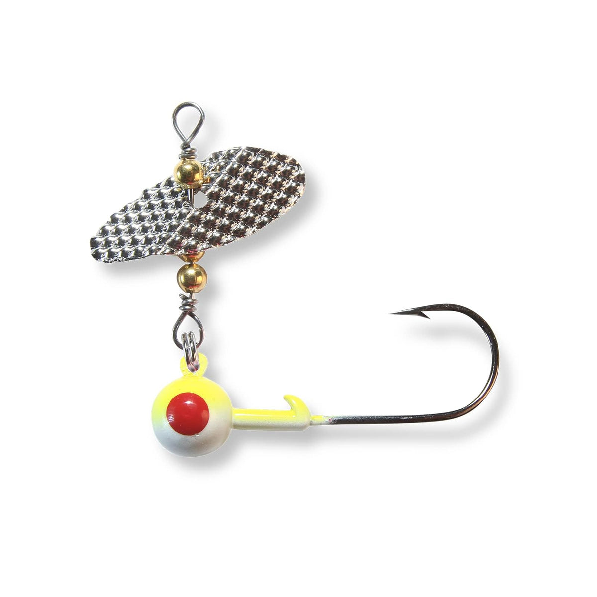 PK Lures Fishing Hook, 1/4 Oz, Pearl Chartreuse