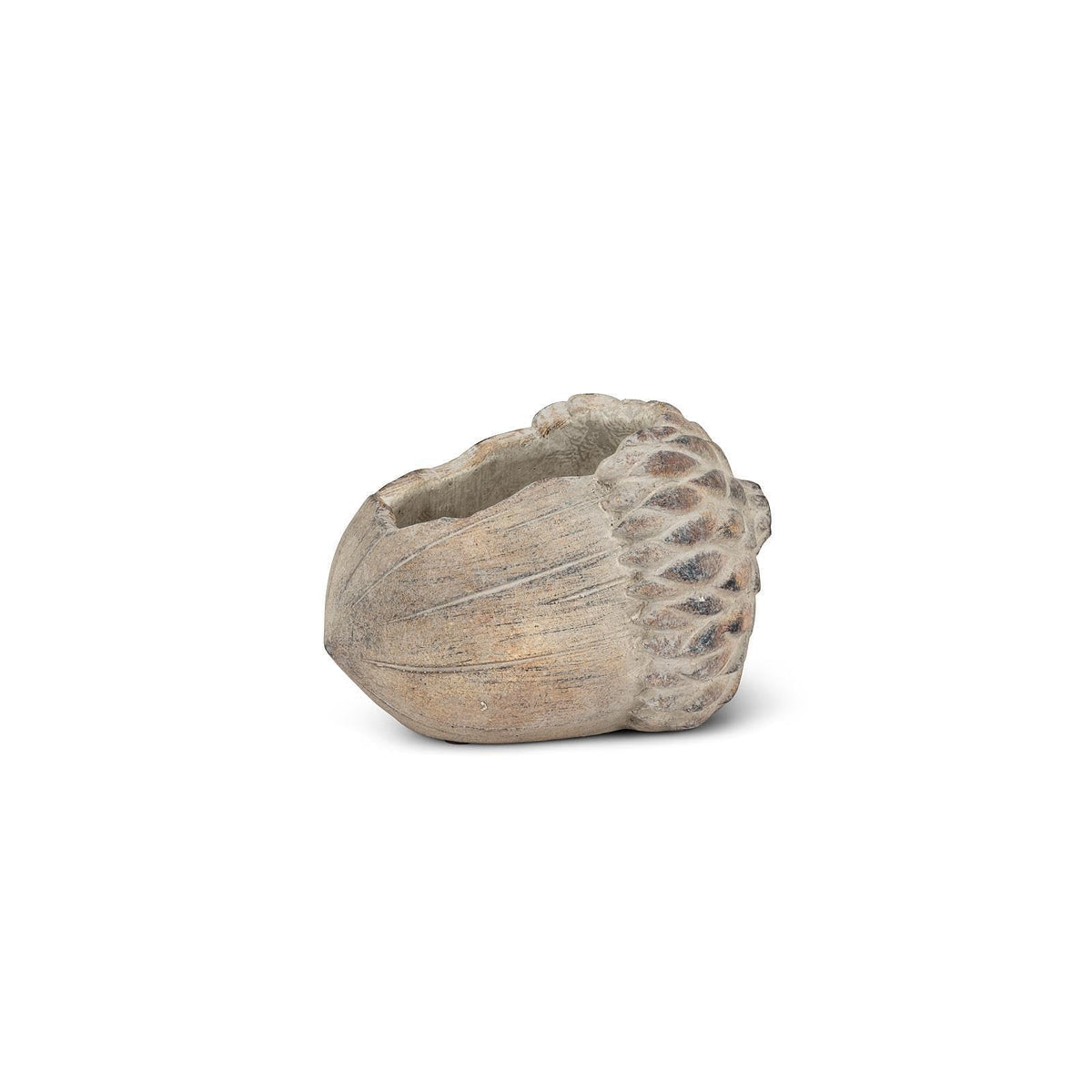 Abbott Collection Planter, Grey/Brown, Modern