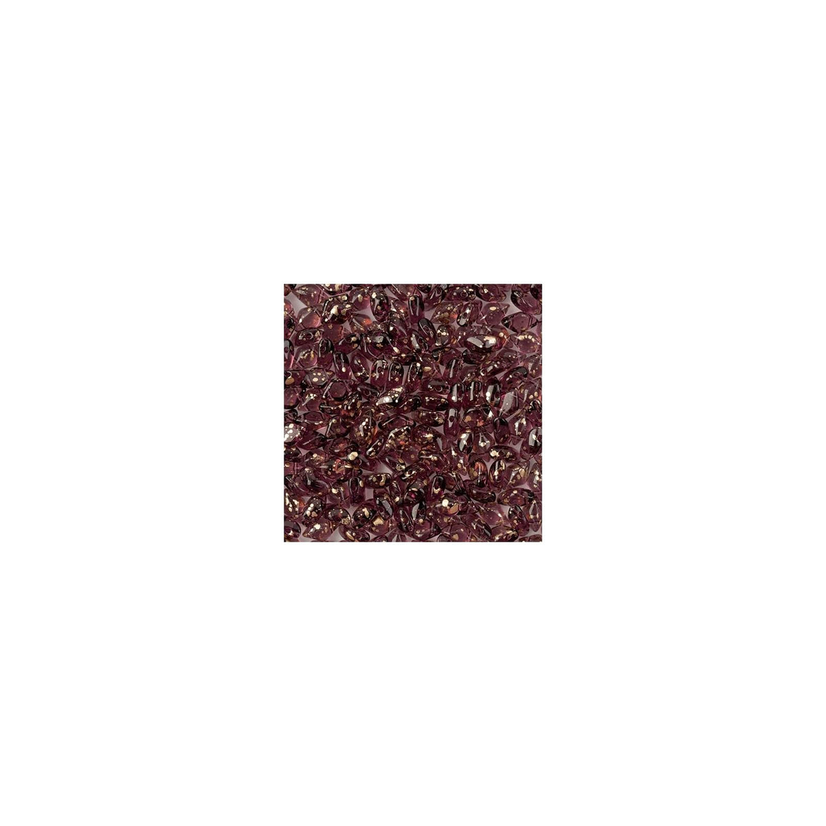 John Bead Craft Bead, Amethyst Gold Splash