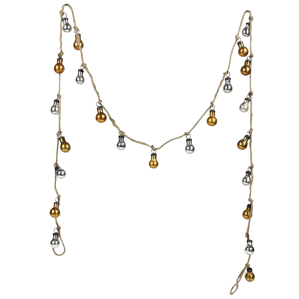 HomArt Garland, 60-Inch, Gold & Silver