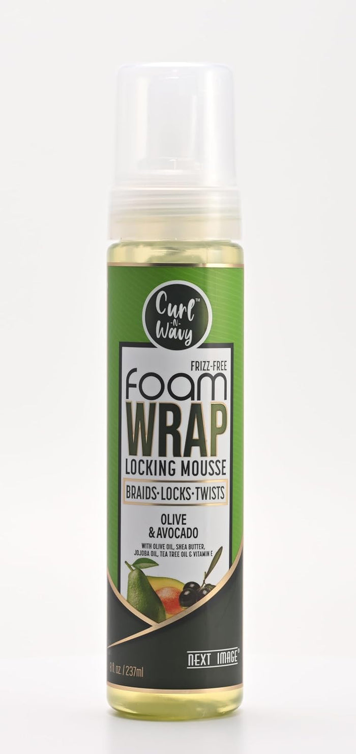 R&R Corp. Foam Wrap Locking Mousse (Olive & Avocado)