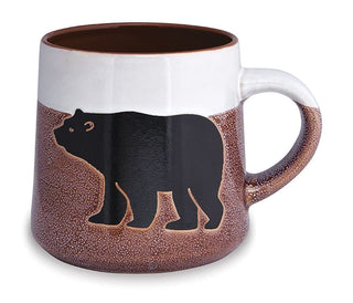 Cape Shore Artisan Coffee Tea Mug Cup, Bear, Gifts for Birthday Christmas, 16 Oz