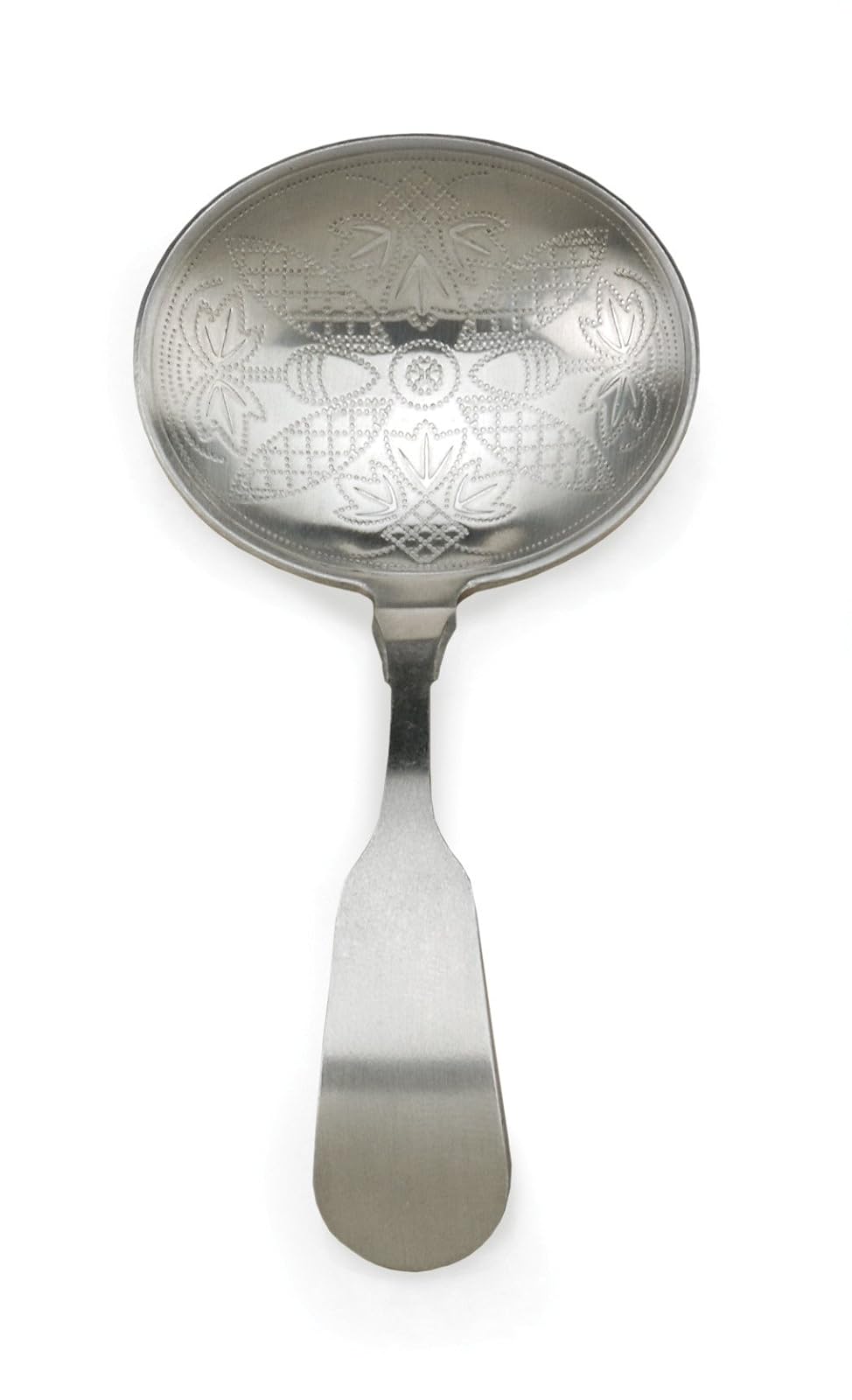 RSVP International Endurance Kitchen Collection Measuring Tools, Dishwasher Safe, Mini Oval Tea Scoop, Stainless Steel