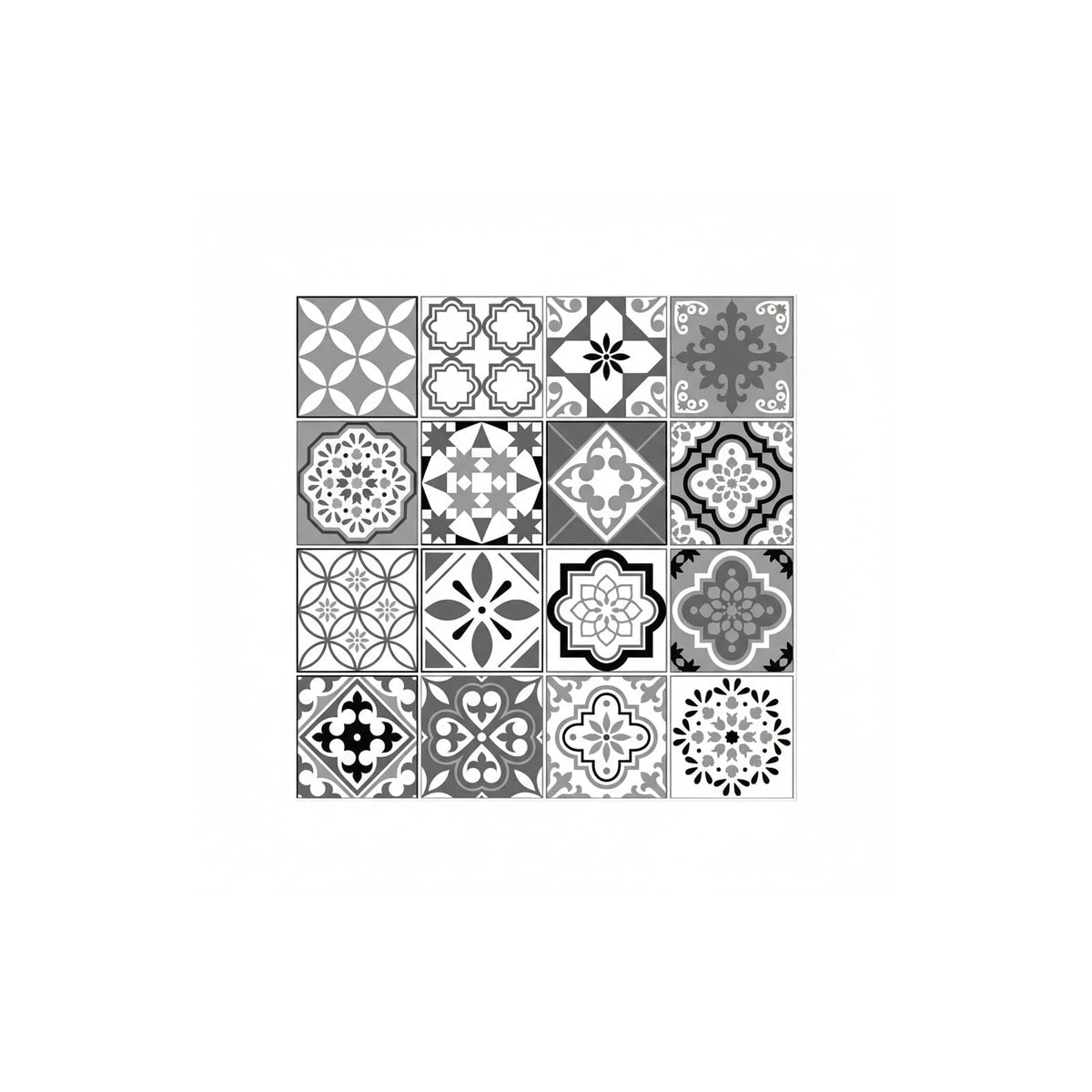 Harman Disposable Napkin, 13" x 13", Black and White