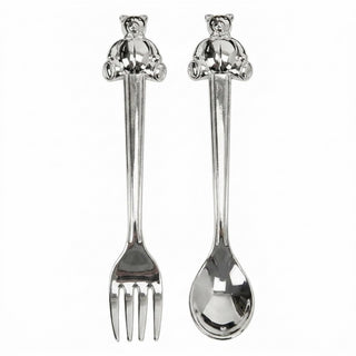 Creative Gifts International Flatware, Silver, Fork & Spoon