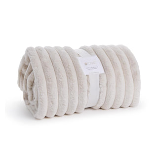 Two's Company Blanket, White