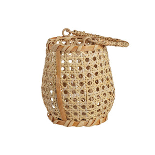 Mud Pie Candle Holder, 5" x 4 1/2", Beige