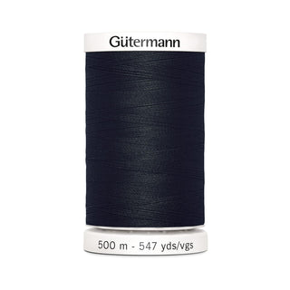Gütermann Yarn, 547 yards, Black