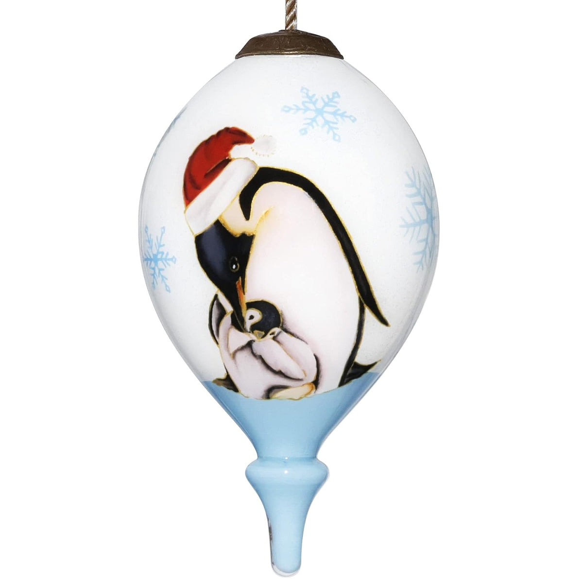 Inner Beauty Hanging Ornament, White, Black, Red, Unique