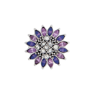 Ginger Snaps Charm, 20 Millimeter, Purple