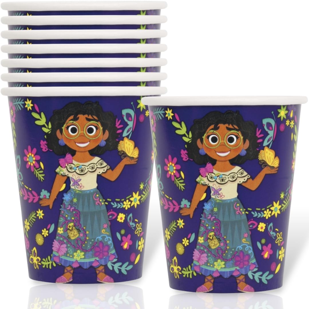 Unique Drinking Cup, 9 oz, Multicolor