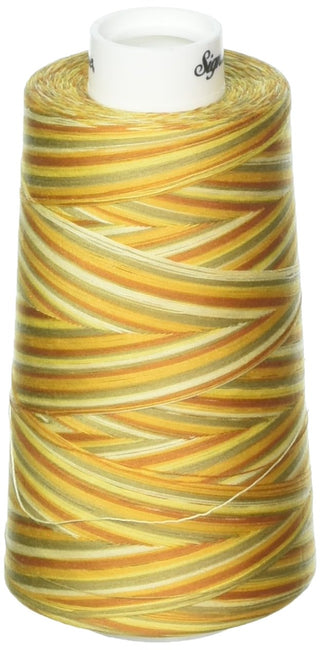 Signature Yarn, 40wt/3000 yd, Variegated Golden Harvest