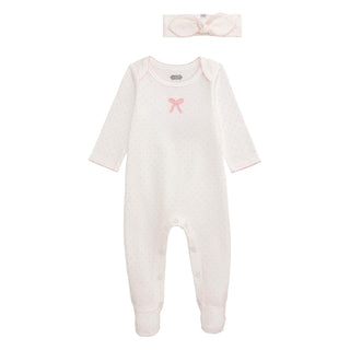 Mud Pie Pajamas, 6-9 Months, White