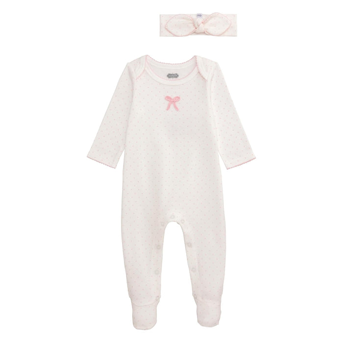 Mud Pie Pajamas, 0-3 Months, White