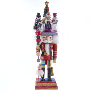 Kurt Adler Hollywood Nutcrackers Suite Nutcracker, 18-Inch, Multicolored