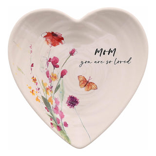 Pavilion Gift Company Tray, 4.5" x 4.5" x 0.8", Pink, Yellow, Green, Purple