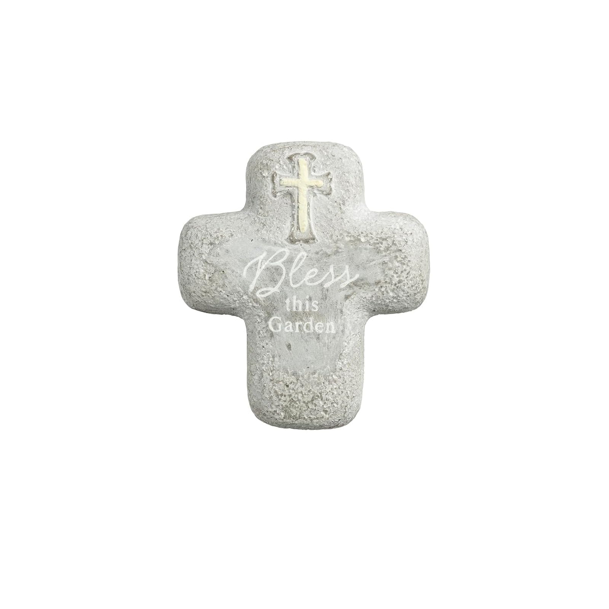 Mud Pie Sculpture, 4 1/2" x 3 1/2", Grey Bless