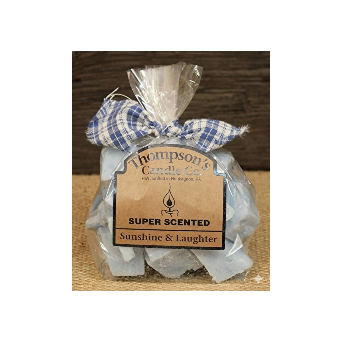 Thompson's Candle Co. Candle, 6 Ounce, Blue