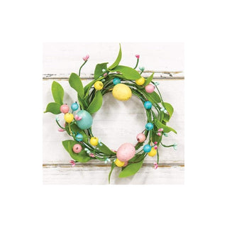 HAPPY DEALS Wreath, Yellow,blue,green,pink