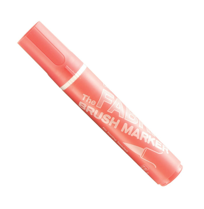 Uchida 722-C-46 Marvy Fabric Brush Point Marker, Crimson Lake