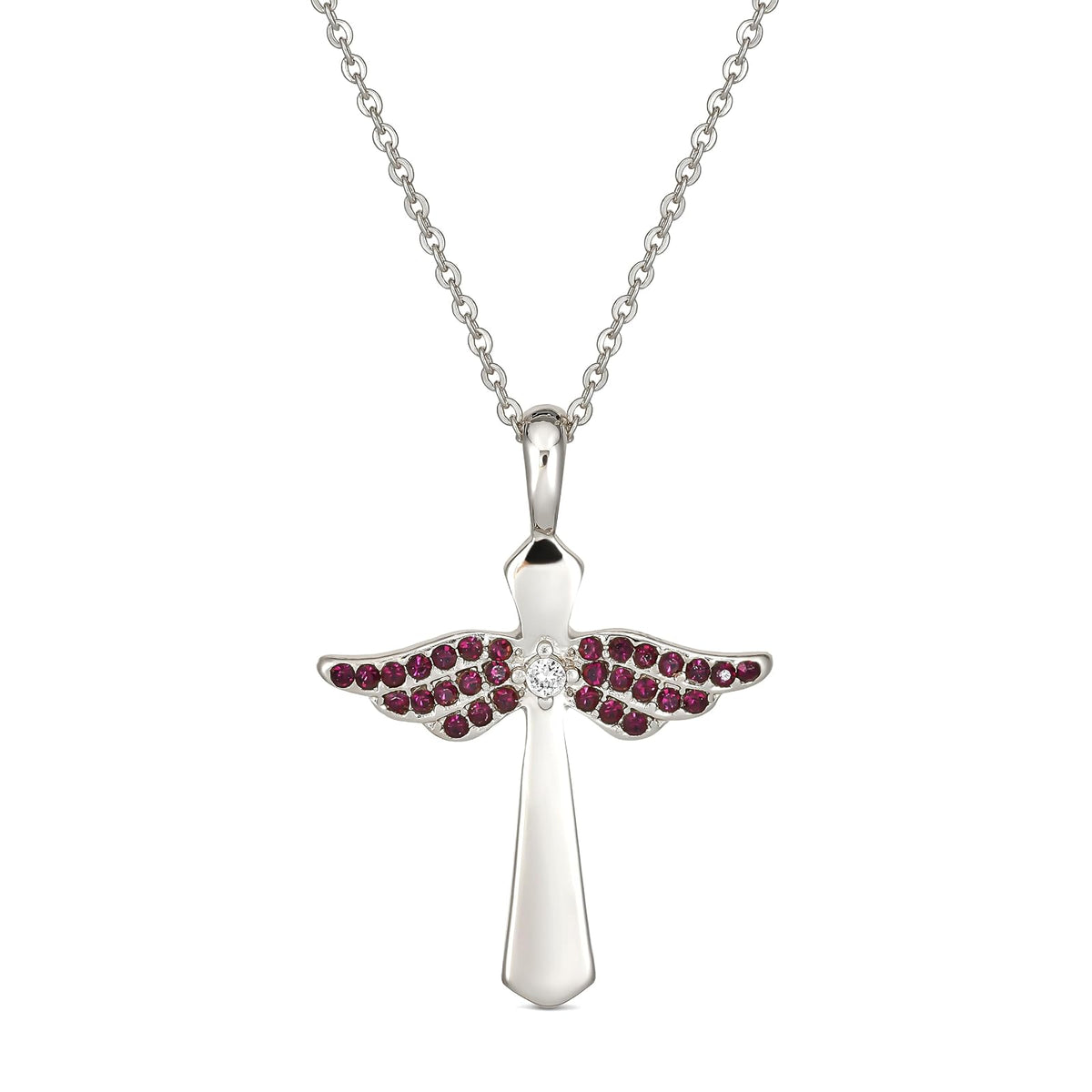 Maya J Necklace, Amethyst
