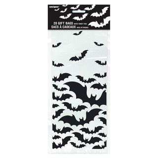 Unique Party Gift Wrap, 20 Count (Pack of 1), Black