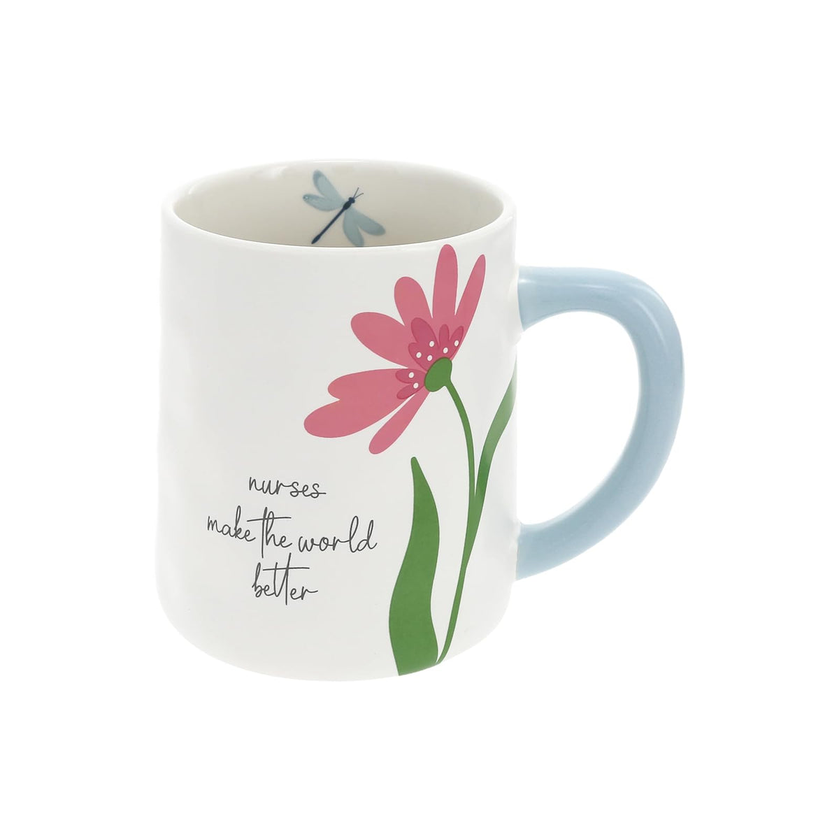 Pavilion Gift Company Drinking Cup, 17 Ounces, White, Blue