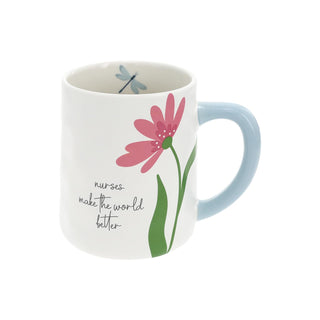 Pavilion Gift Company Drinking Cup, 17 Ounces, White, Blue