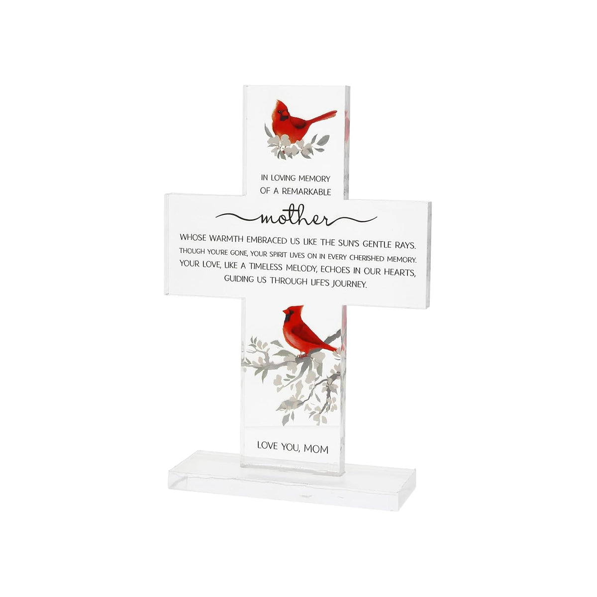 Pavilion Gift Company Wall Art, 8 inches, Clear, Red, Gray, Black