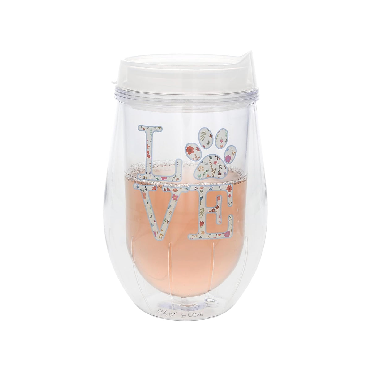 Pavilion Gift Company Drinking Cup, 12 Ounces, Clear, Multicolor