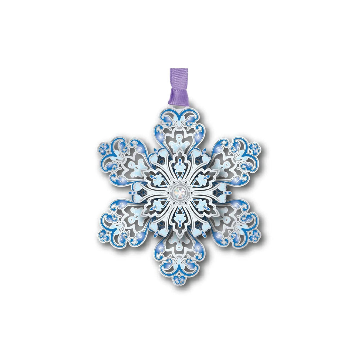Beacon Design Hanging Ornament, 3.1" x 2.7", Gold
