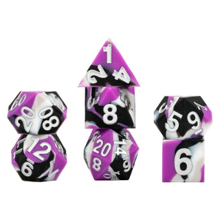 Metallic Dice Games Game Dice, 16mm, Black