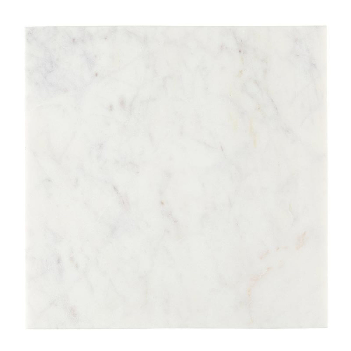 Santa Barbara Design Studio Marble Charcuterie Boards Cheese Board Cutting Board, 10" Square, White