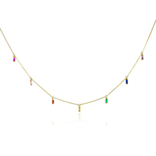namana Necklace, 16 inches, Multi