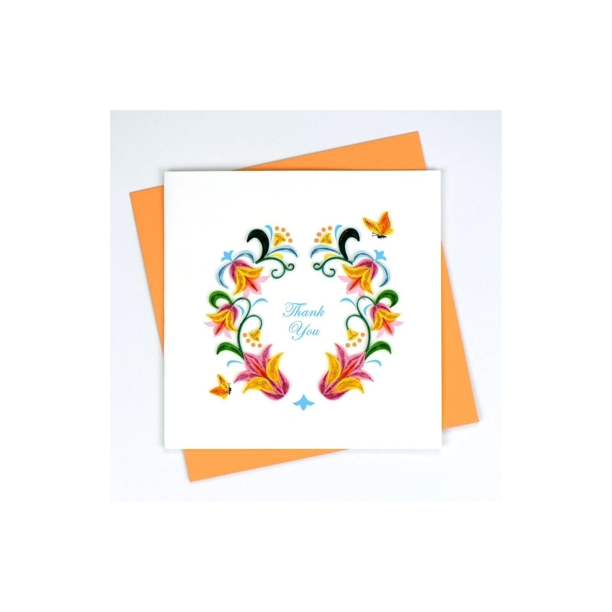 Quilling Card Greeting Card, 6 in. x 6 in., Multi