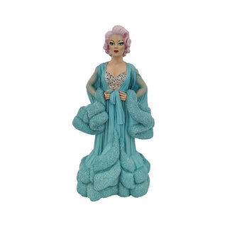 December Diamonds Figurine, 8 inches, Red