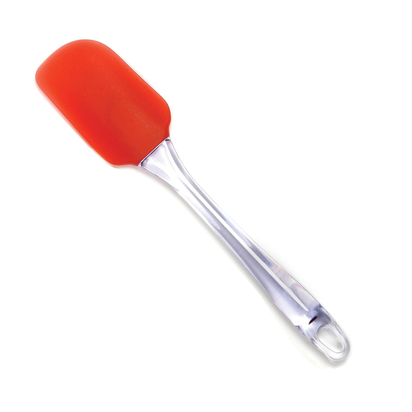 Norpro Medium High Heat Resistant Silicone Spatula w/ Clear Handle