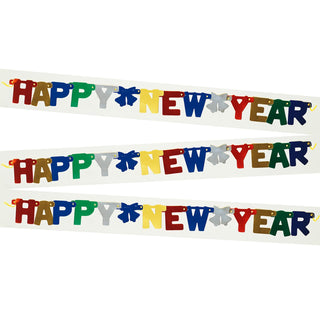 Unique Party Banner, 4', Multicolor