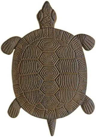Comfy Hour Cast Iron Garden Stepping Stone - Turtle