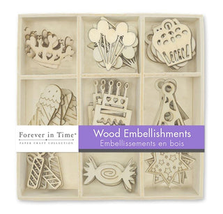 Forever in Time Craft Wood, Miniature, Brown