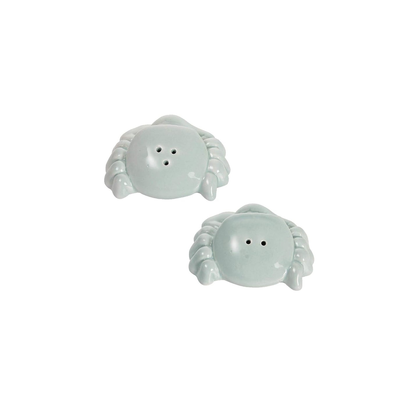 Beachcombers Crab Bistro Design Salt and Pepper Shaker, 2.75-inch Length, Set of 2