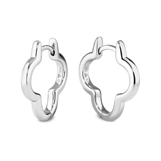 DEVATA Earring, 18mm x 18mm, Silver 925/Clover CRN8852