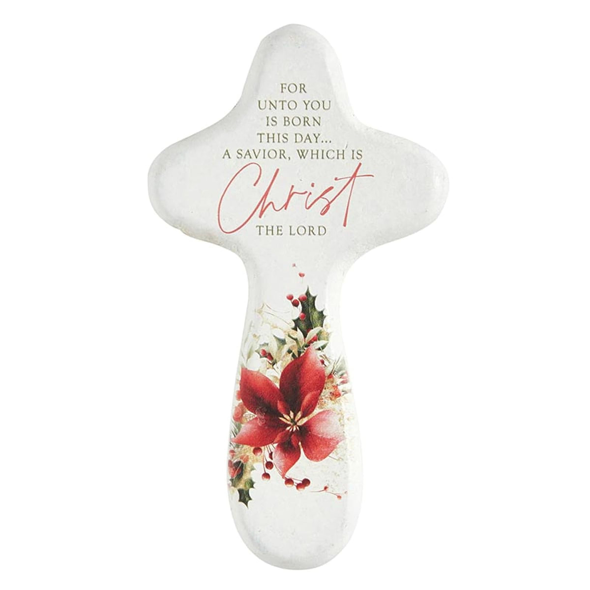 Faithworks Wall Art, 4"L x 2"W, Red/Green/White