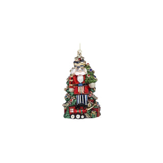 Mark Roberts Hanging Ornament, Red/Blue, Modern