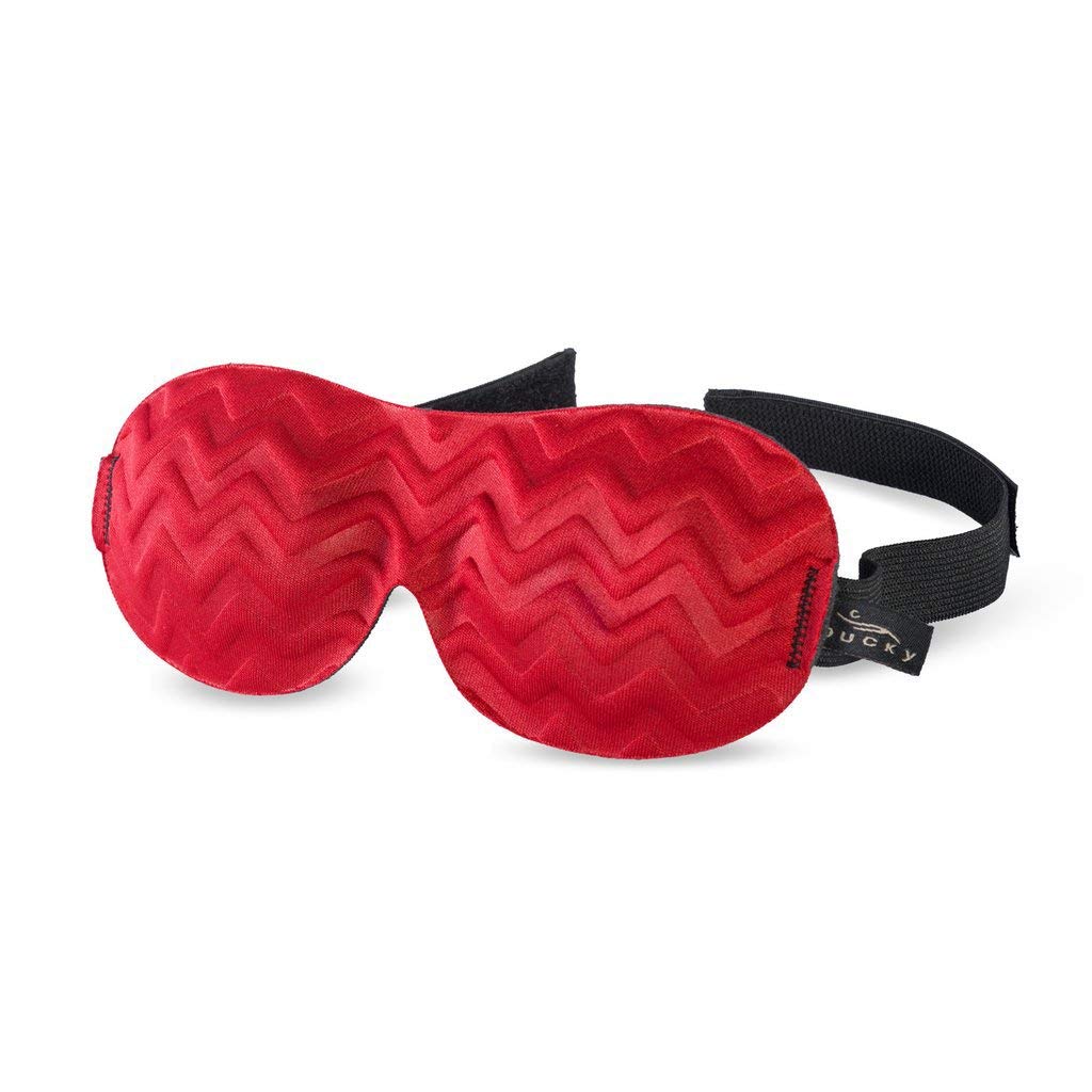 Bucky Sleep Mask, 1 Count (Pack of 1), Red