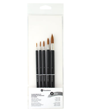 Yasutomo Paint Brush, Assorted, Black
