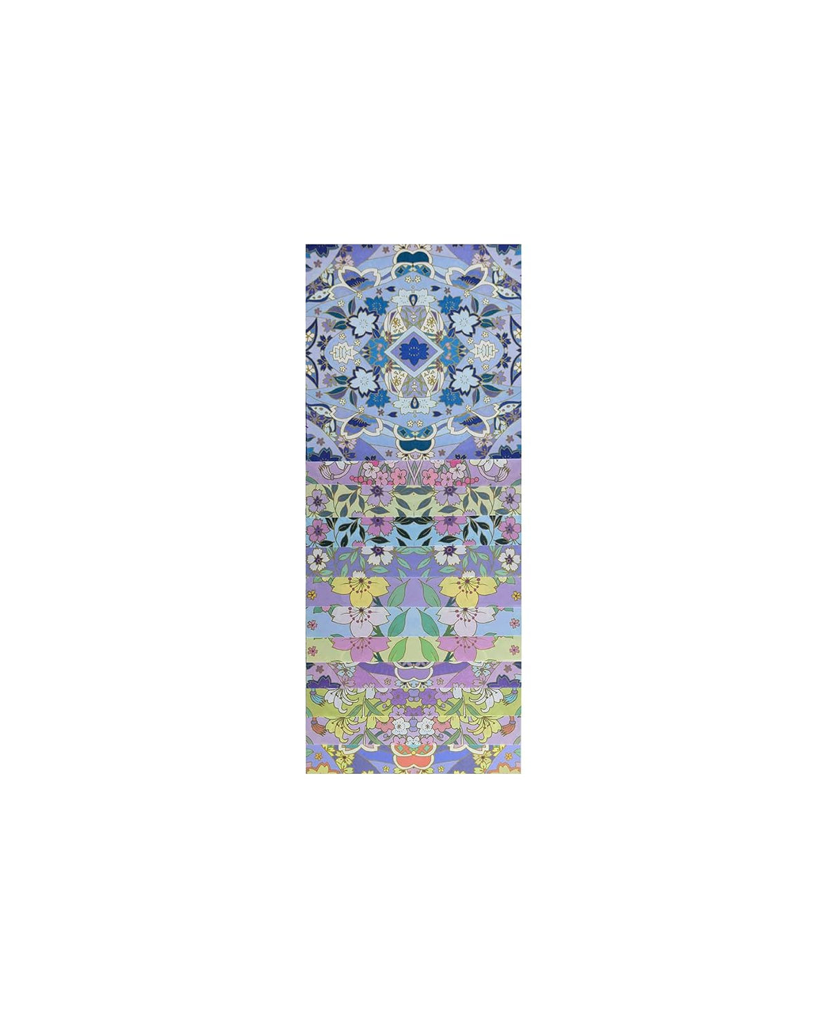 Yasutomo Origami Paper Kaleidoscope Yuzen Florals Pattern (4526)
