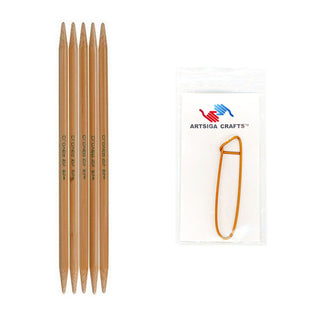 Comfy Hour Size 7 Double Pointed Knitting Needles, Bamboo, Set of 5