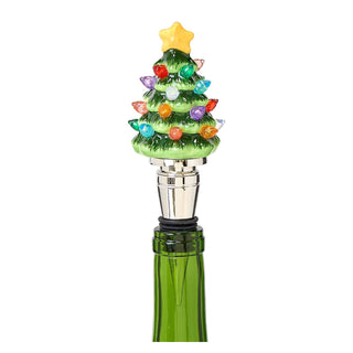 Two's Company Bottle Stopper, vert rainbow, Classic
