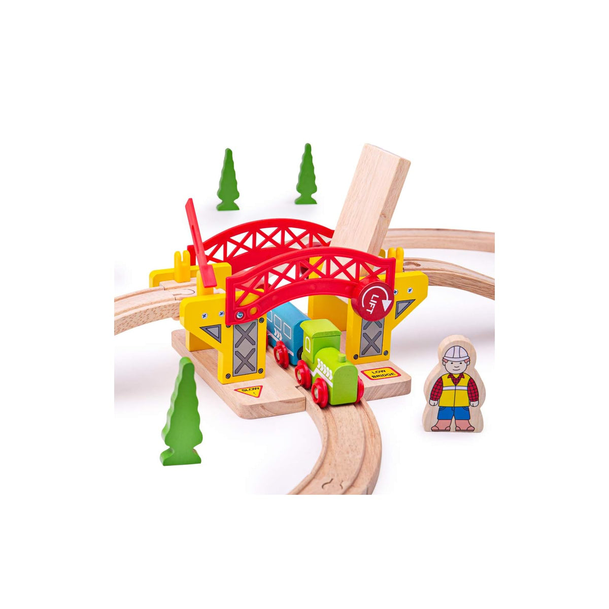 Bigjigs Rail Toy Model Vehicle Track